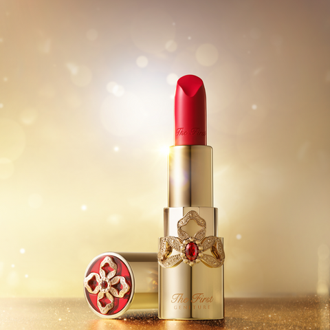 O HUI The First Geniture Sheer Velvet Lipstick - Red