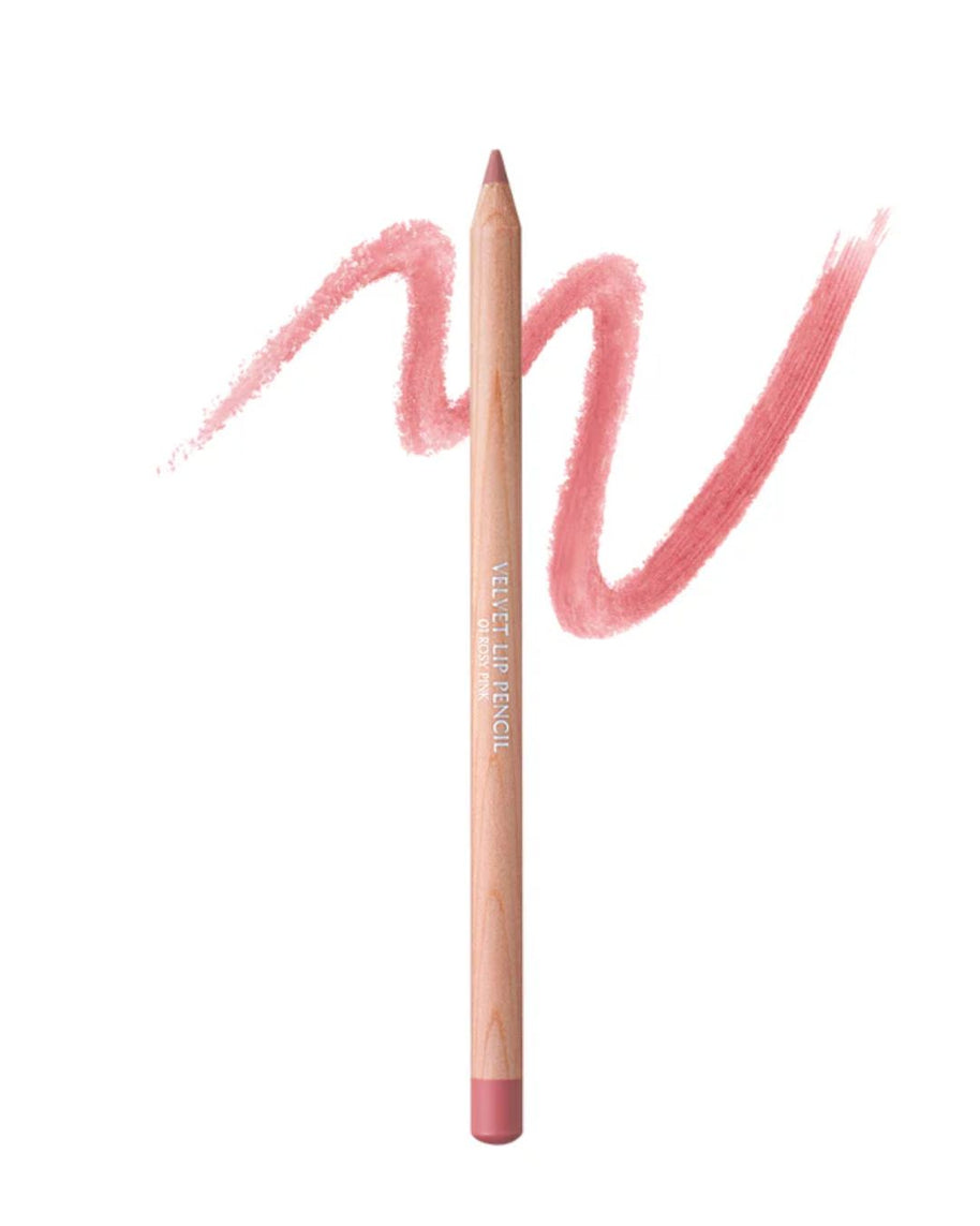 CLIO Velvet Lip Pencil Set (+ sharpener - Peach Beige & Rosy Pink)