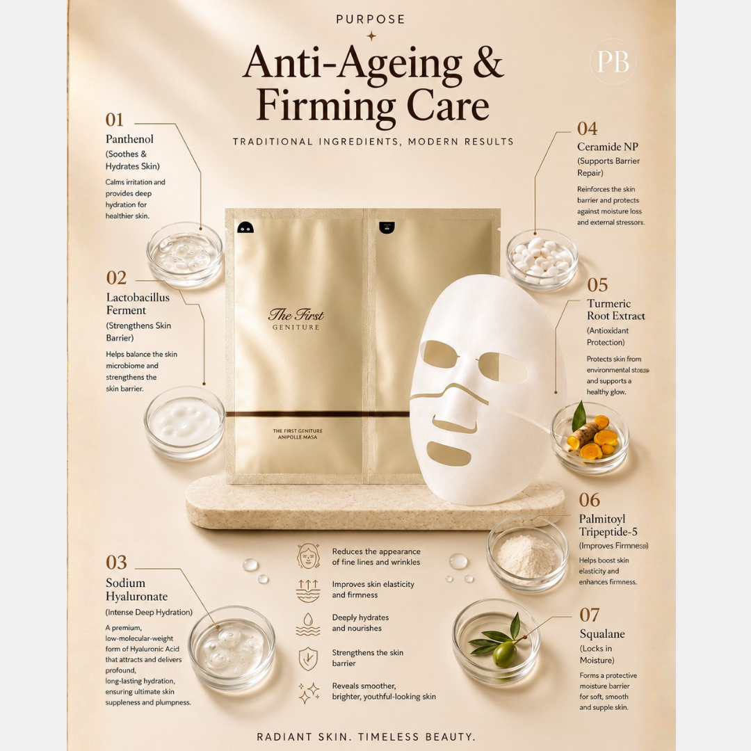 O HUI The First Geniture Ampoule Mask (6 Sheets)
