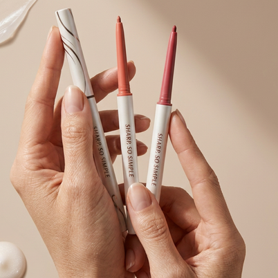 CLIO Sharp So Simple Waterproof Pencil Liner (Rose, Coral, Brown and Creamy)