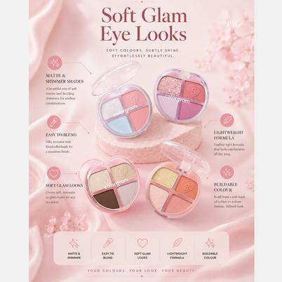 COLORGRAM Tintin Dory Eyeshadow Palette (4 types)