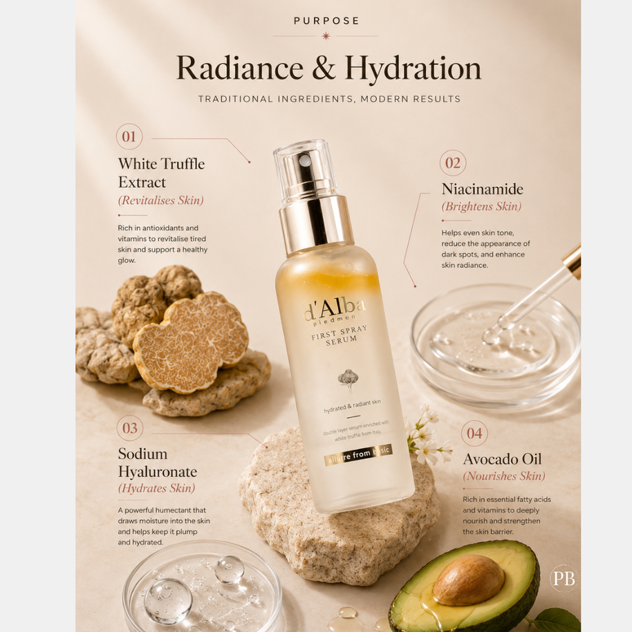 d’Alba White Truffle First Spray Serum (50ml)