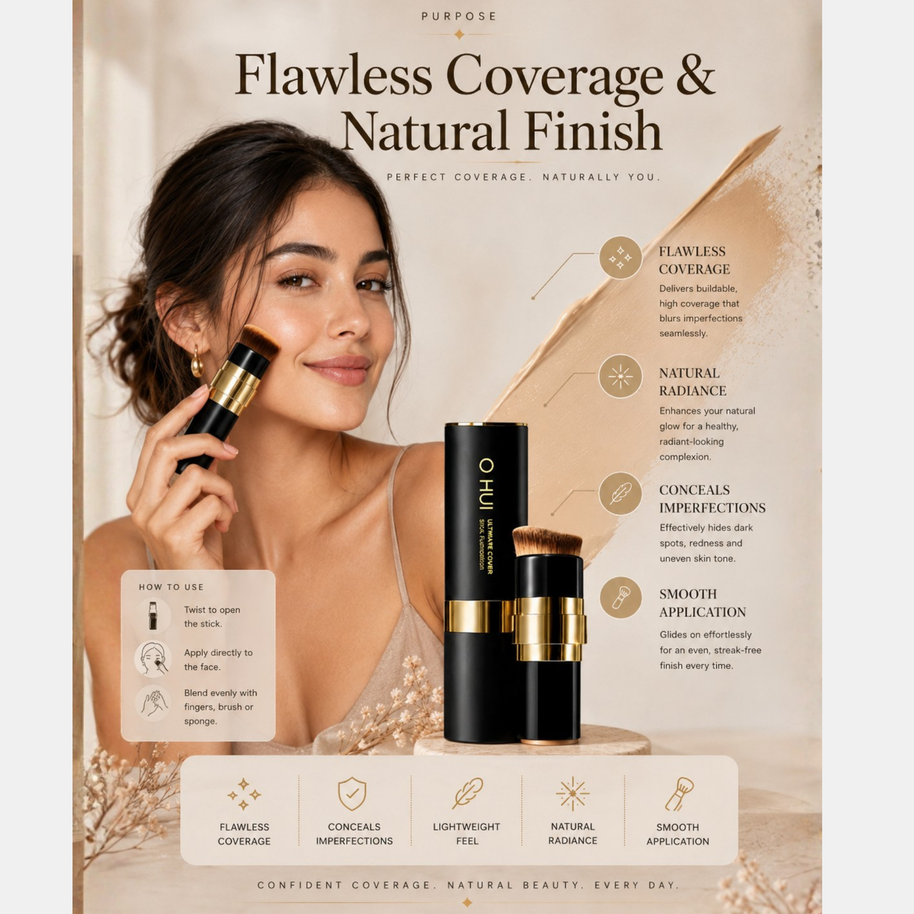 O HUI Ultimate Cover Stick Foundation