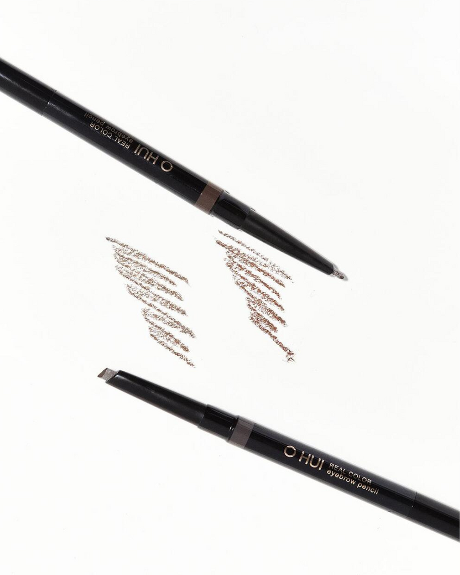 O HUI Real Color Eyebrow Pencil No. 01 and 02