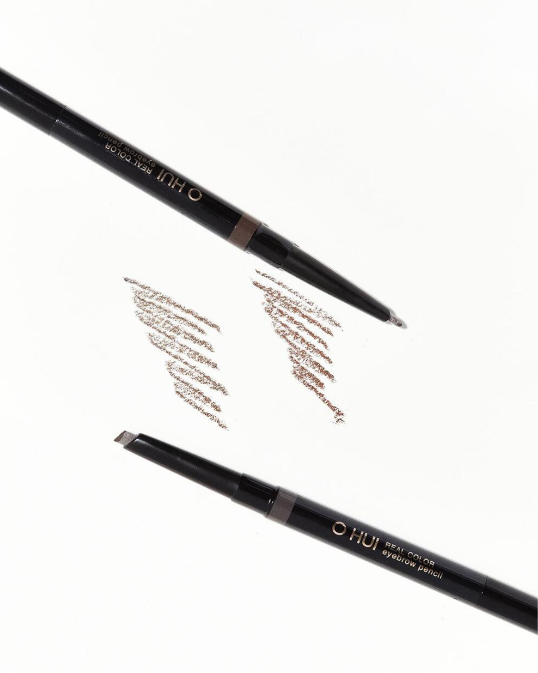 O HUI Real Color Eyebrow Pencil No. 01 and 02