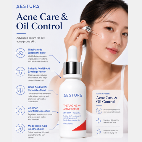 Aestura Theracne 365 Active Serum 30ml