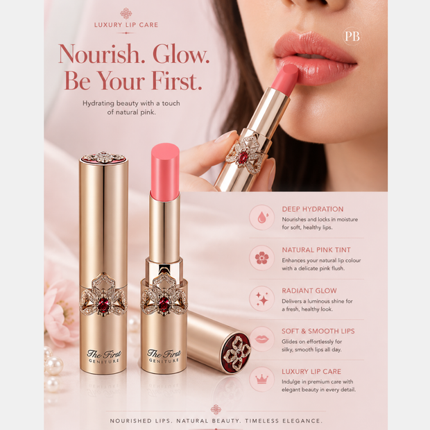 O HUI The First Geniture Lip Balm - Pink